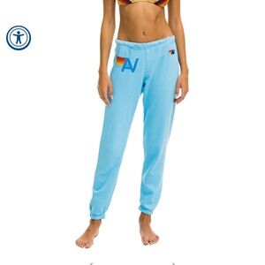 aviator nation sky sweatpants